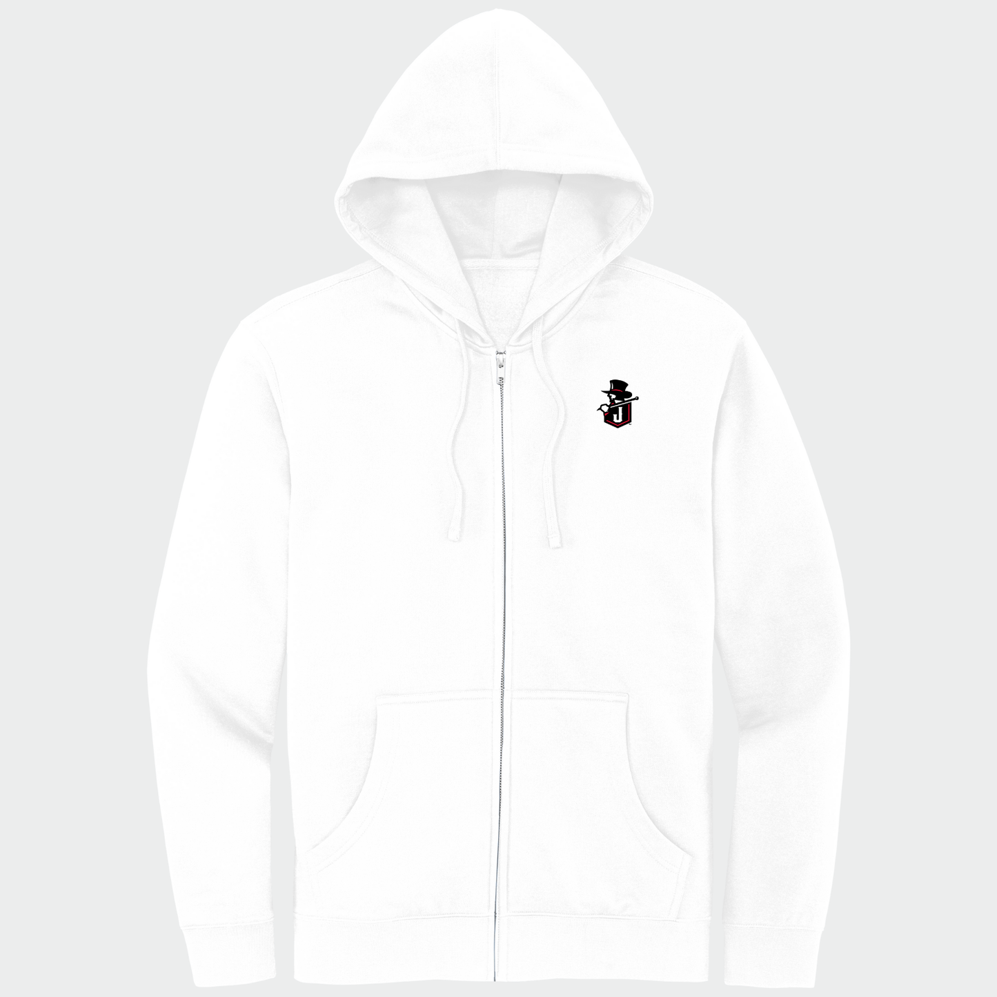 JYAA: Johnstown Johnnie Knockout Logo Full-Zip Hooded Sweatshirt