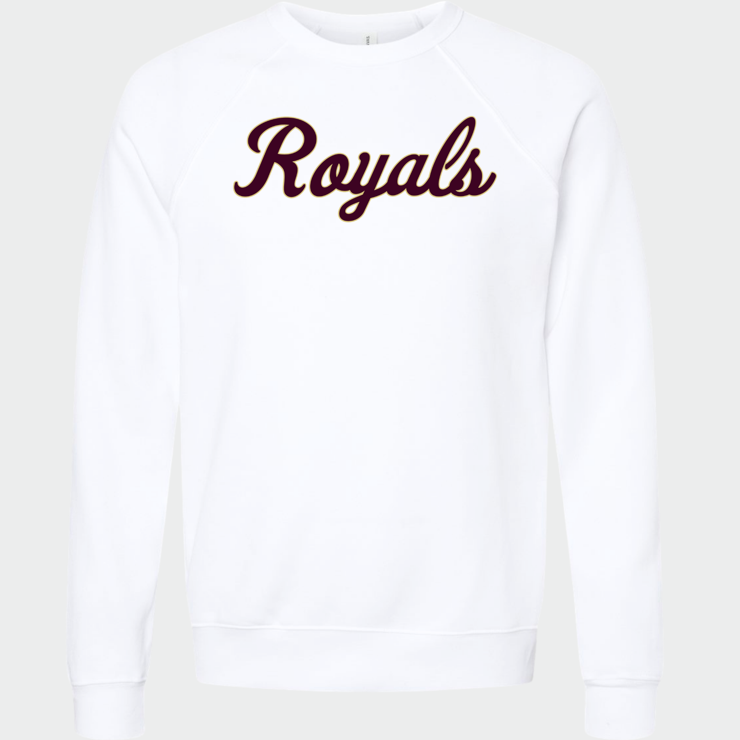 TCR: Royals Script, Sponge Fleece Sweatshirt