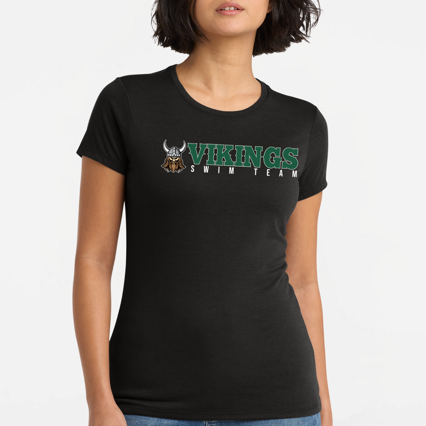 NRS: Vikings Swim Team Women's Triblend Short Sleeve T-Shirt