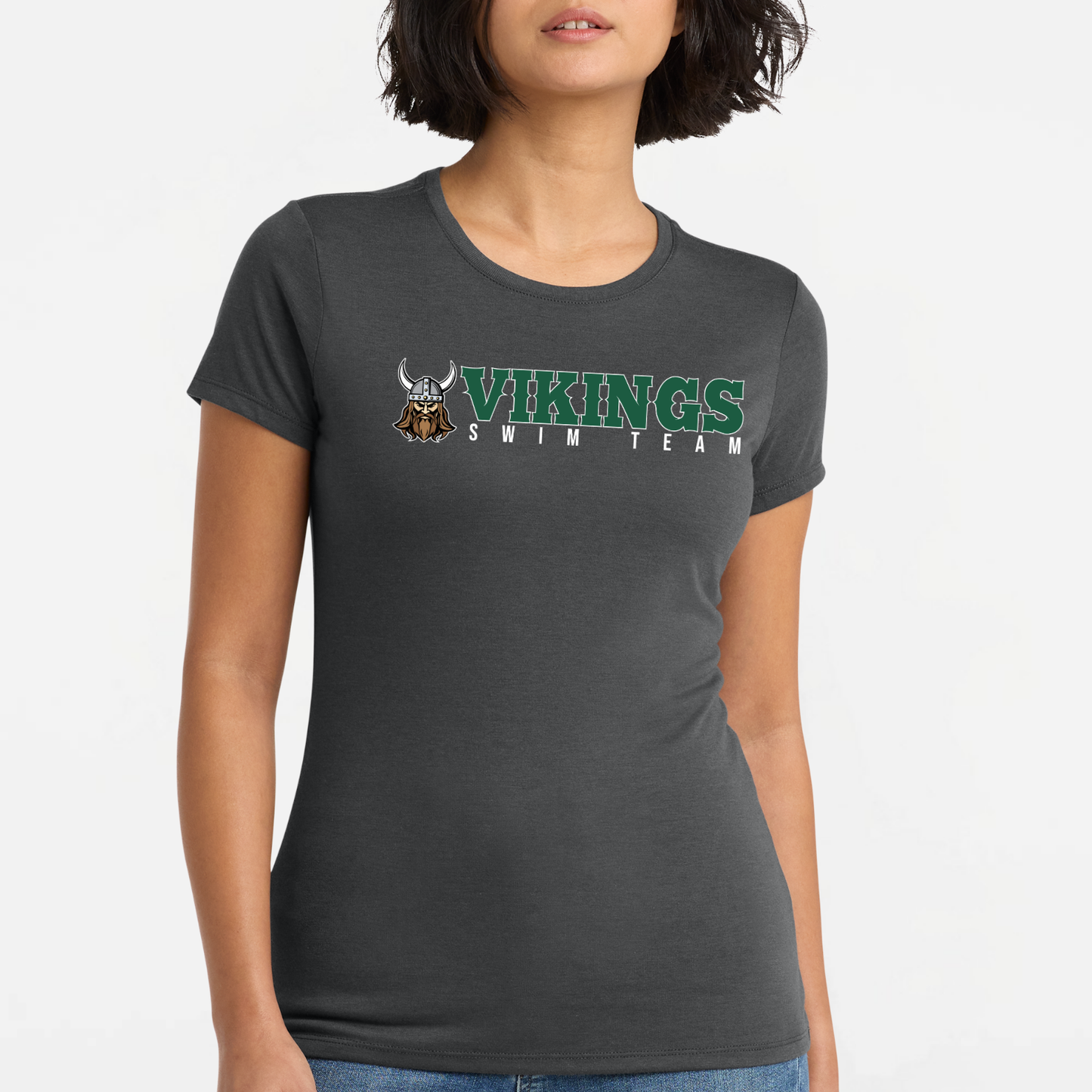 NRS: Vikings Swim Team Women's Triblend Short Sleeve T-Shirt