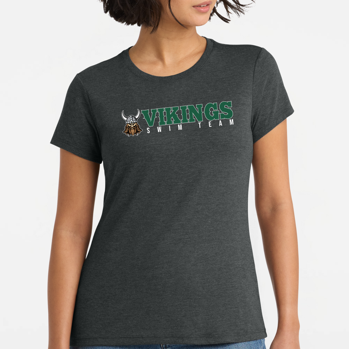 NRS: Vikings Swim Team Women's Triblend Short Sleeve T-Shirt