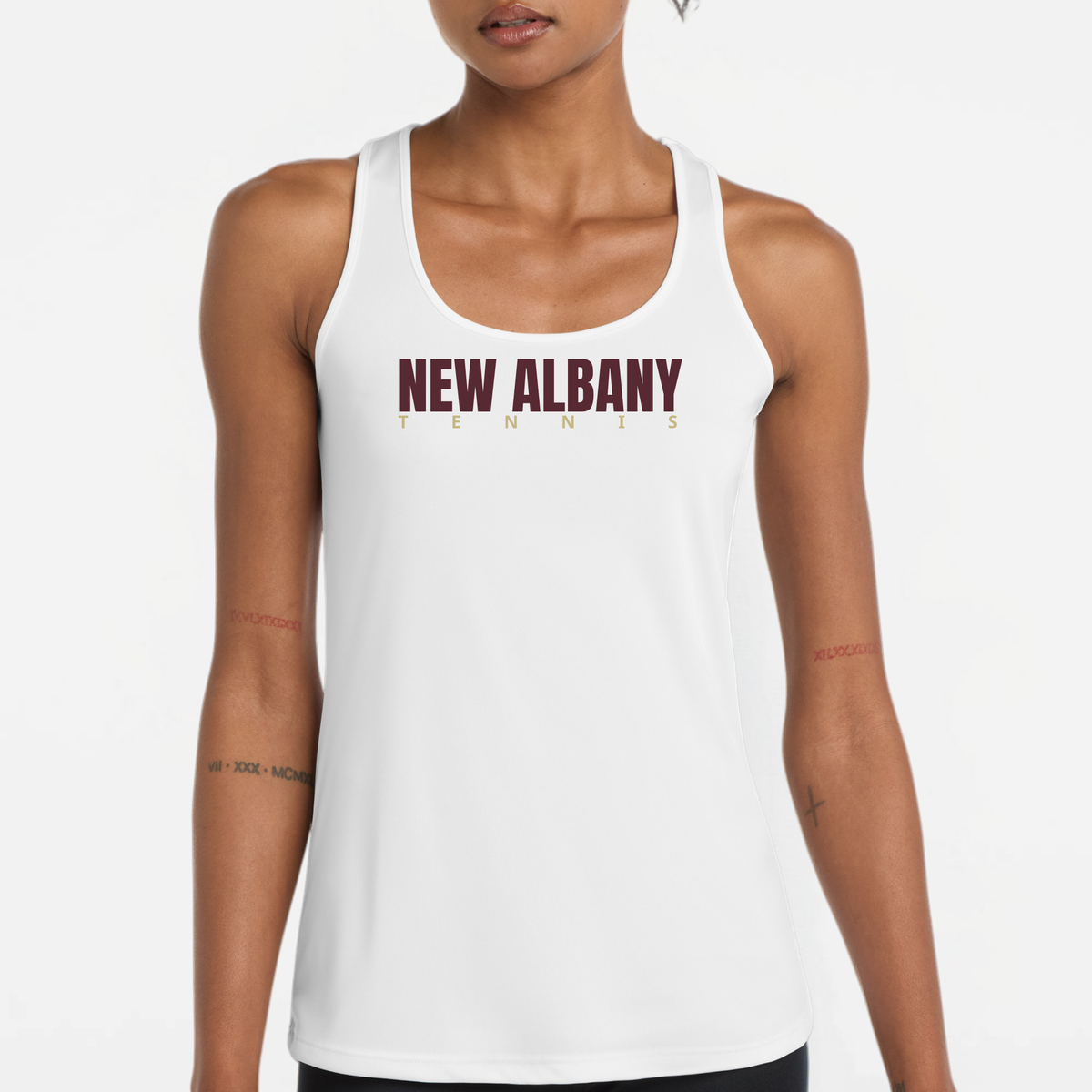 NATennis: New Albany Tennis, Women's Tech Tank Top