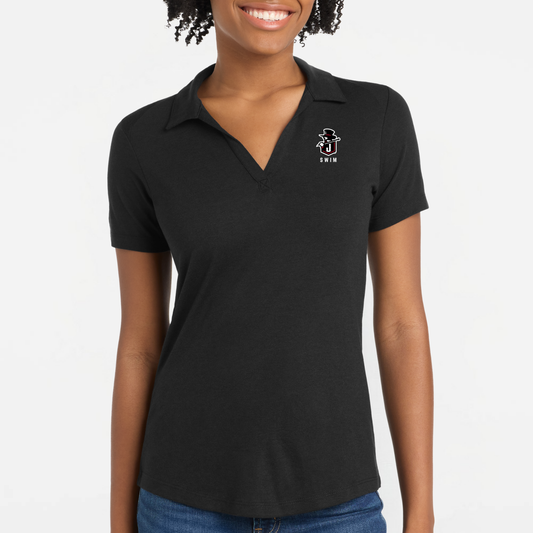 JS: Johnstown Swim Women's Triblend Tech Polo