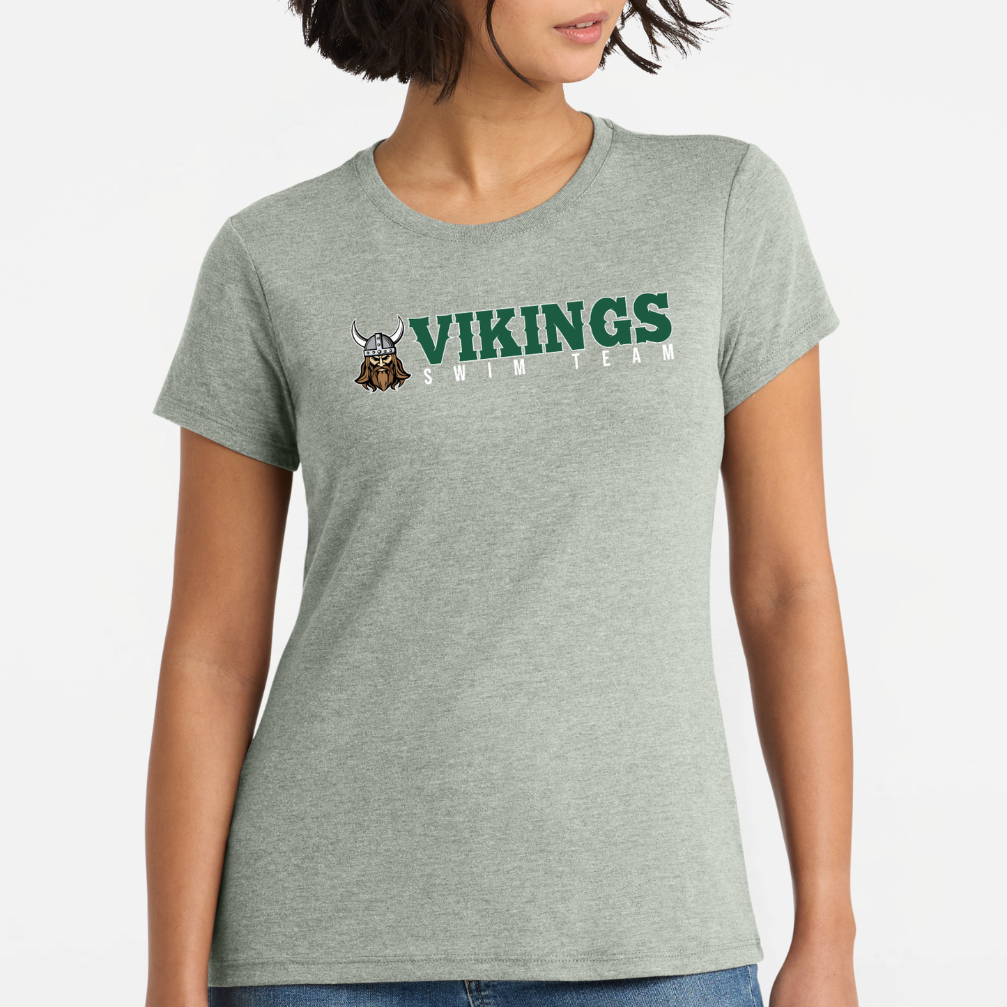 NRS: Vikings Swim Team Women's Triblend Short Sleeve T-Shirt