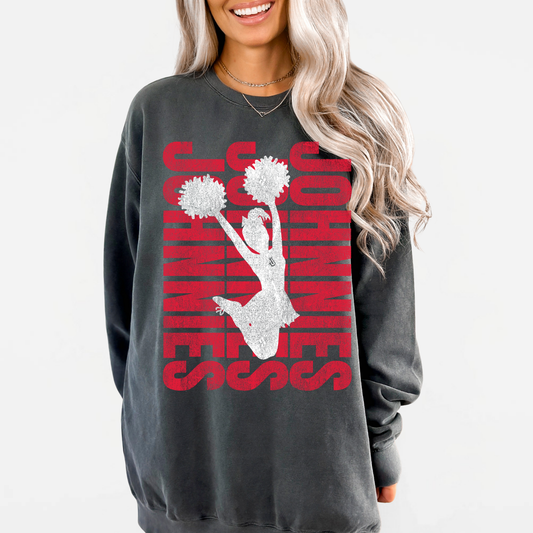 JYAA: Johnnies Cheerleader *distressed* Sweatshirt