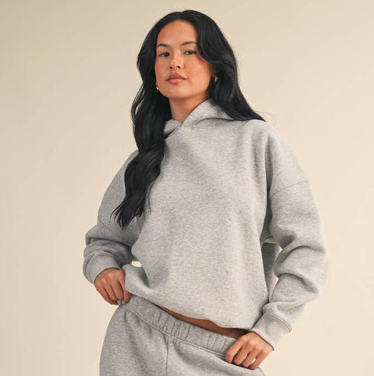 Cozy Fleece Oversized Pullover Hoodie