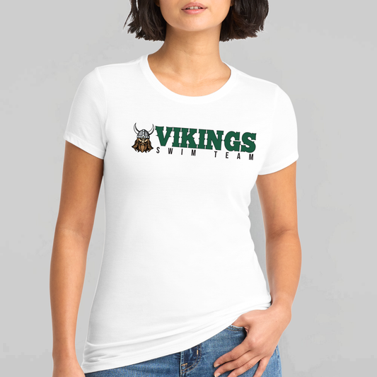 NRS: Vikings Swim Team Women's Triblend Short Sleeve T-Shirt
