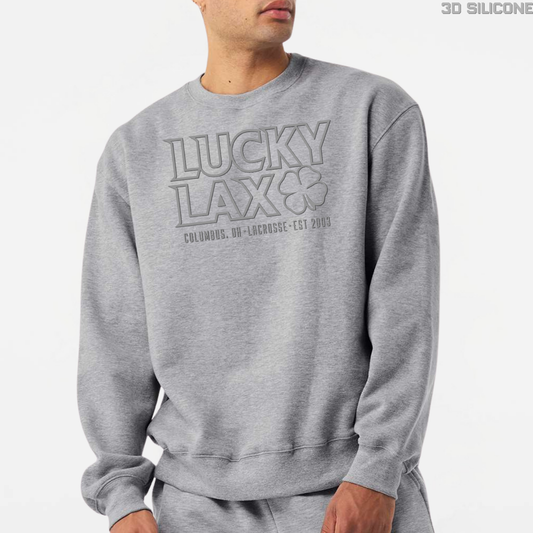 LuckyLax: 10oz Heavyweight Sweatshirt *3D Print*