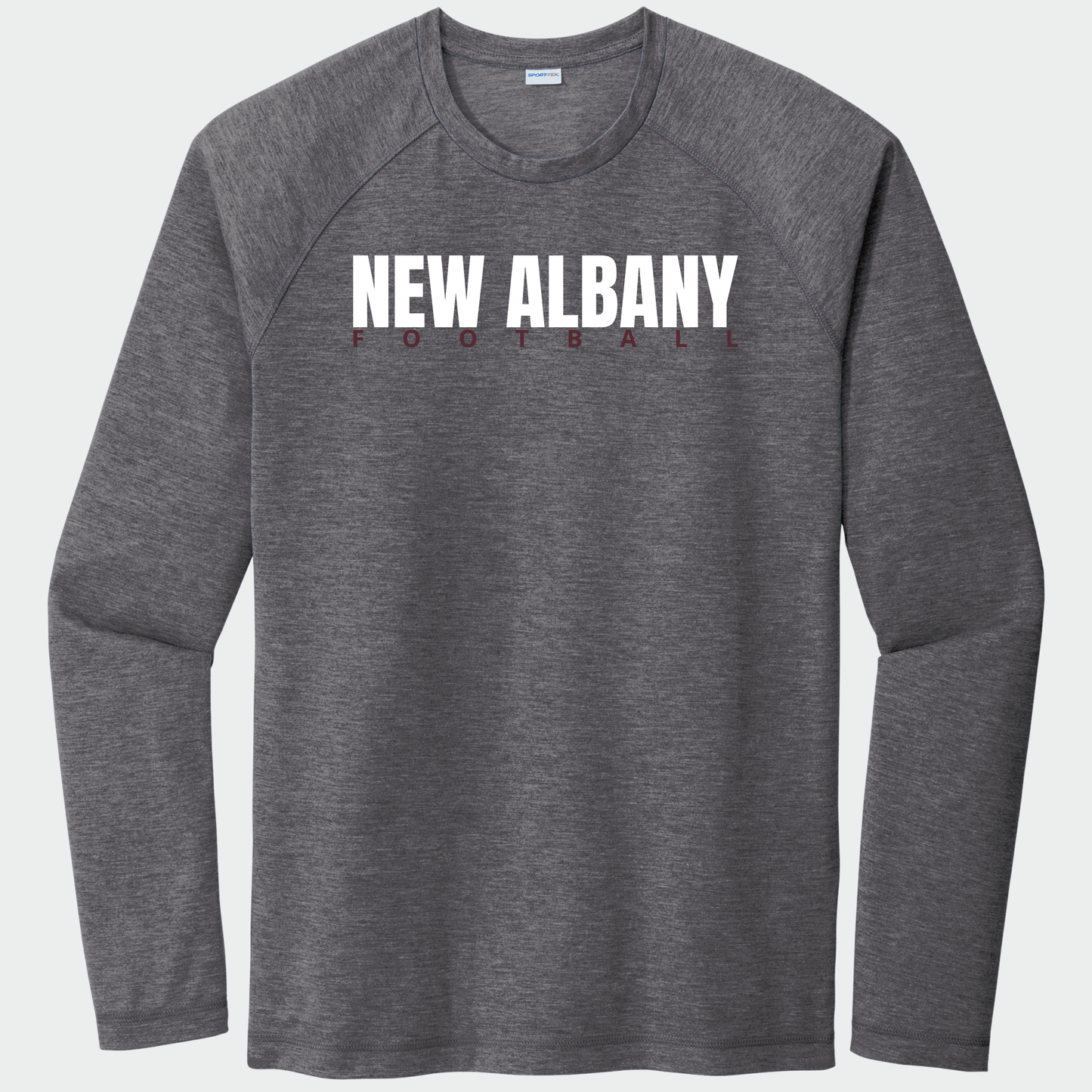 NAFootball: Long Sleeve Triblend Tech Tee