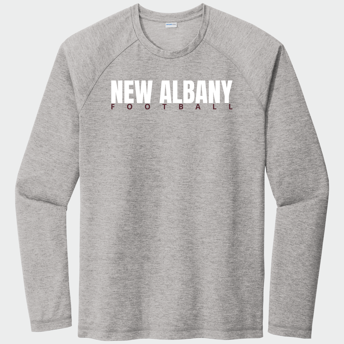 NAFootball: Long Sleeve Triblend Tech Tee