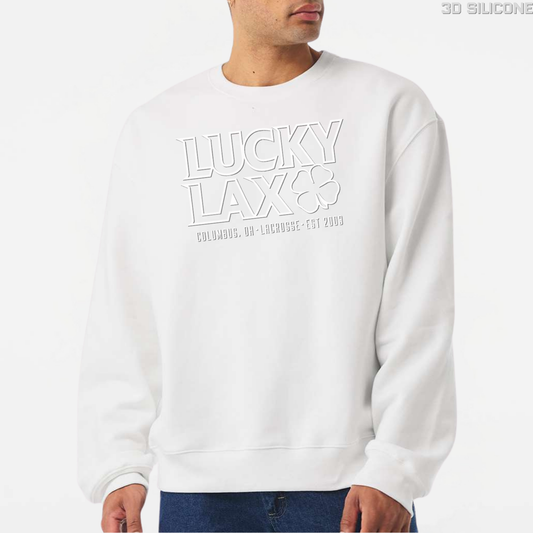 LuckyLax: 10oz Heavyweight Sweatshirt *3D Print*