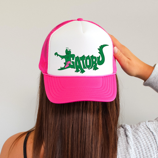 PTAC: Gators Reto Logo Foam Trucker Hat
