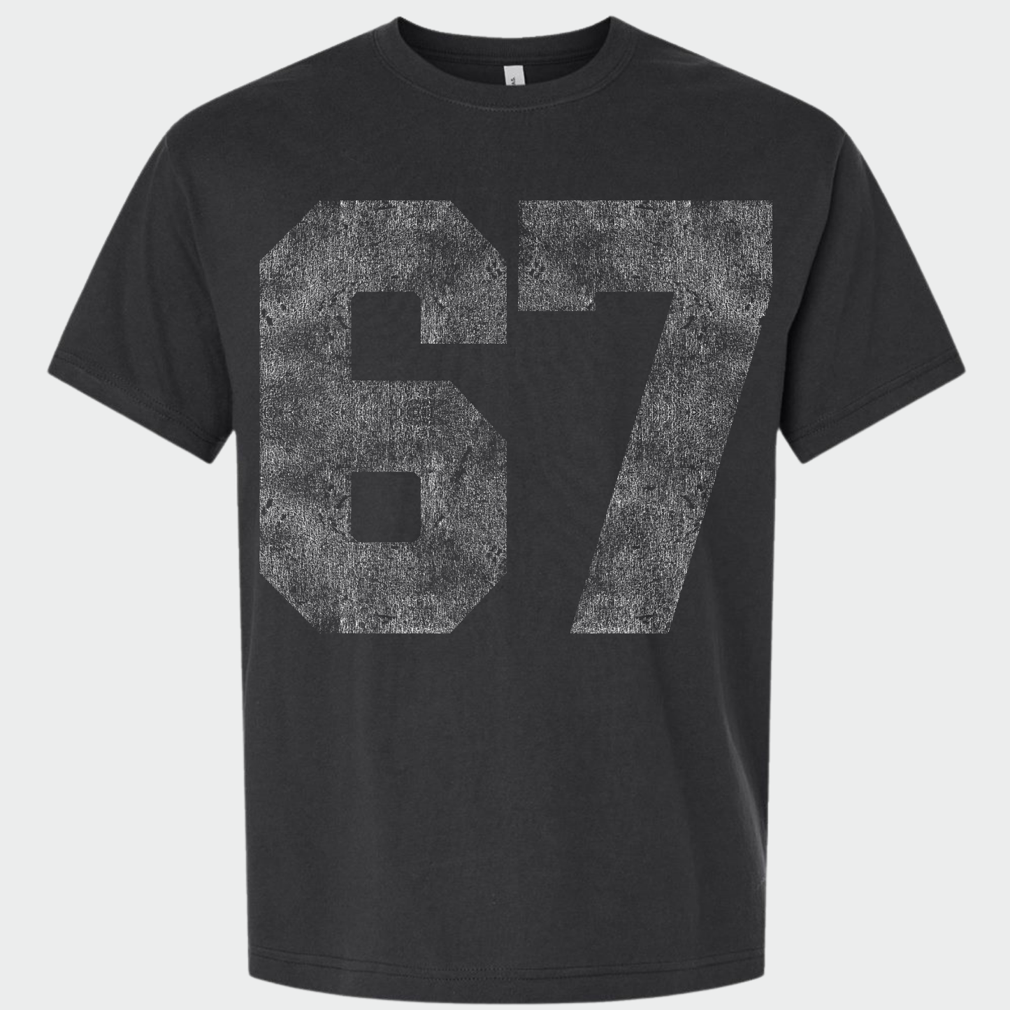 Lucky Number *distressed graphic* 6oz Heavyweight T-Shirt