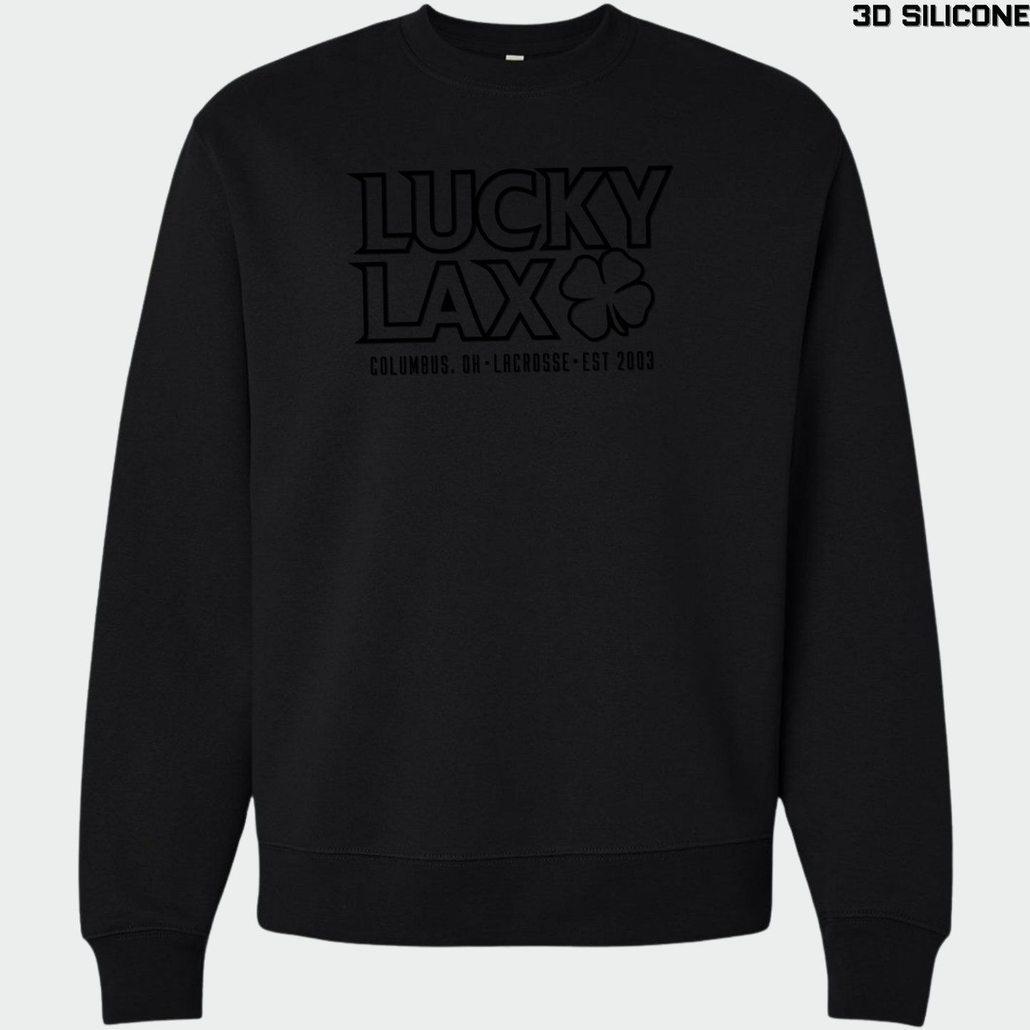 LuckyLax: 10oz Heavyweight Sweatshirt *3D Print*
