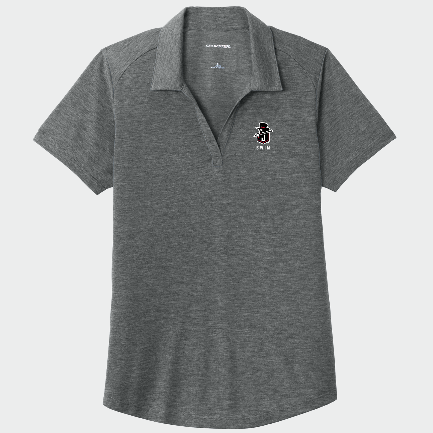 JS: Johnstown Swim Women's Triblend Tech Polo