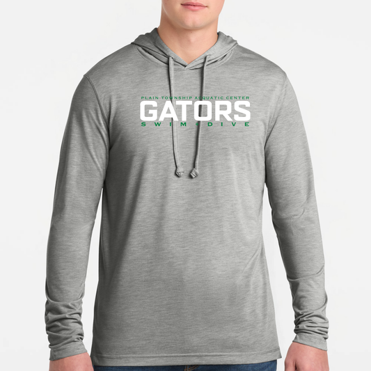 PTAC: GATORS Long Sleeve Triblend Tech Hoodie