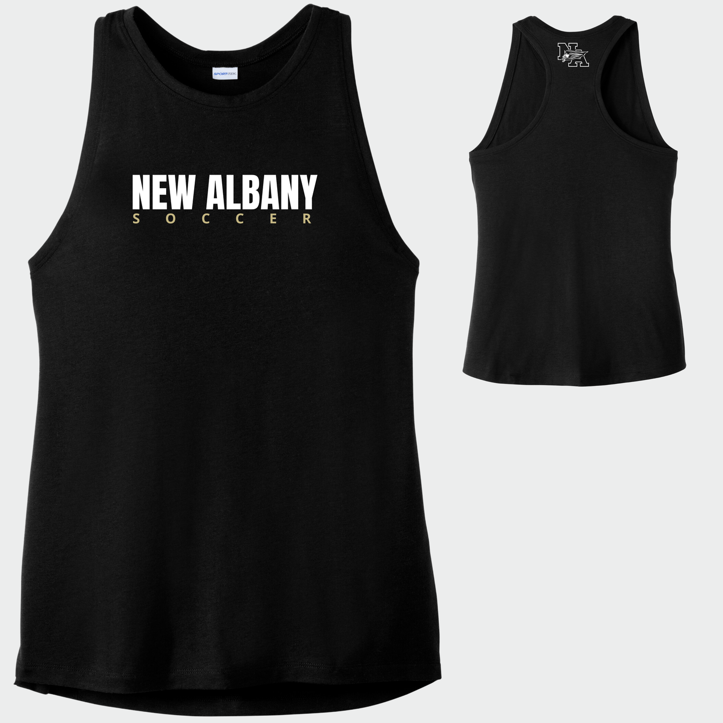 NAGS: New Albany Soccer, Women's Triblend Tech Tank