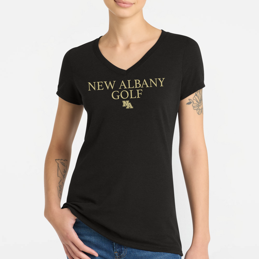 NAGolf: Women's Triblend V-Neck Tee