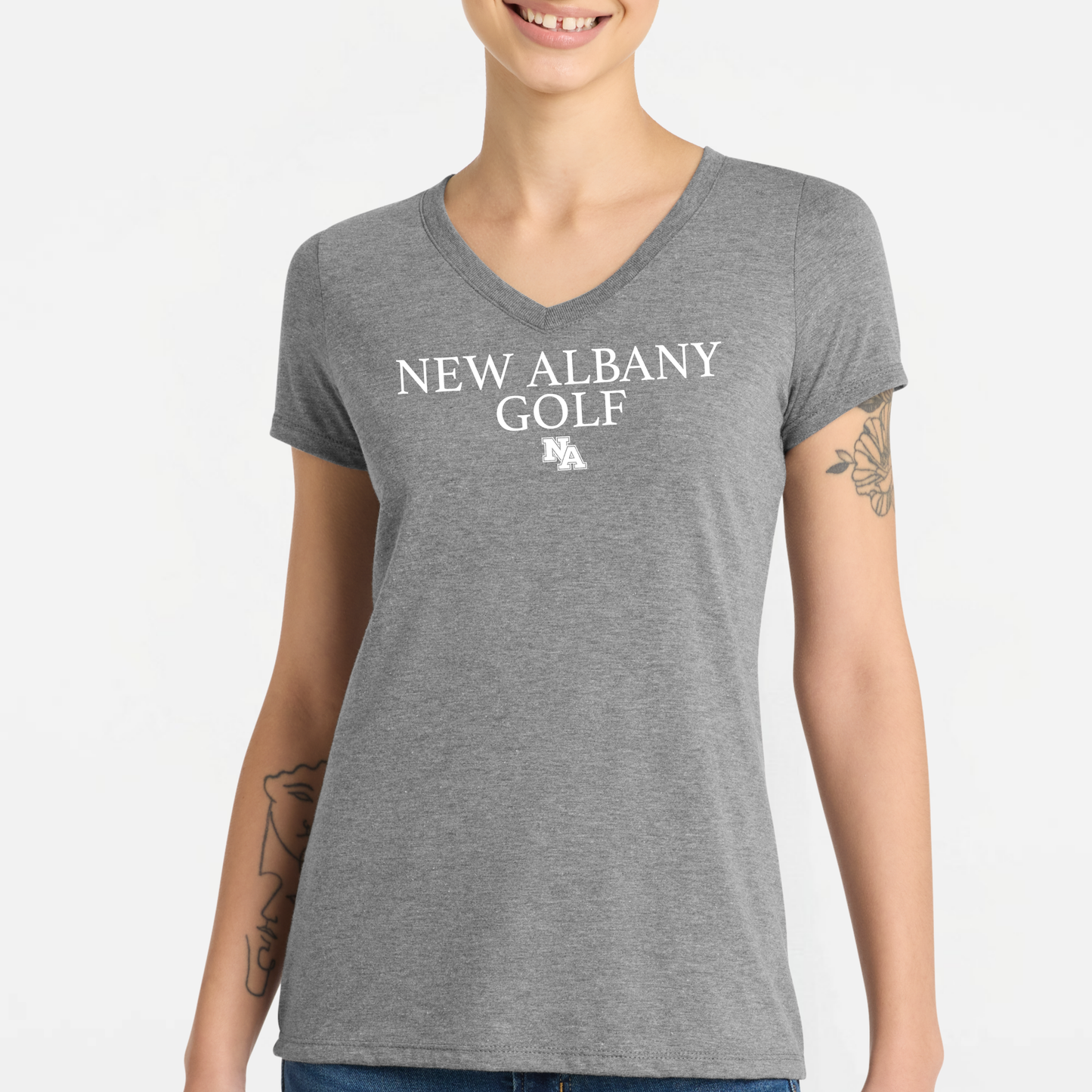 NAGolf: Women's Triblend V-Neck Tee