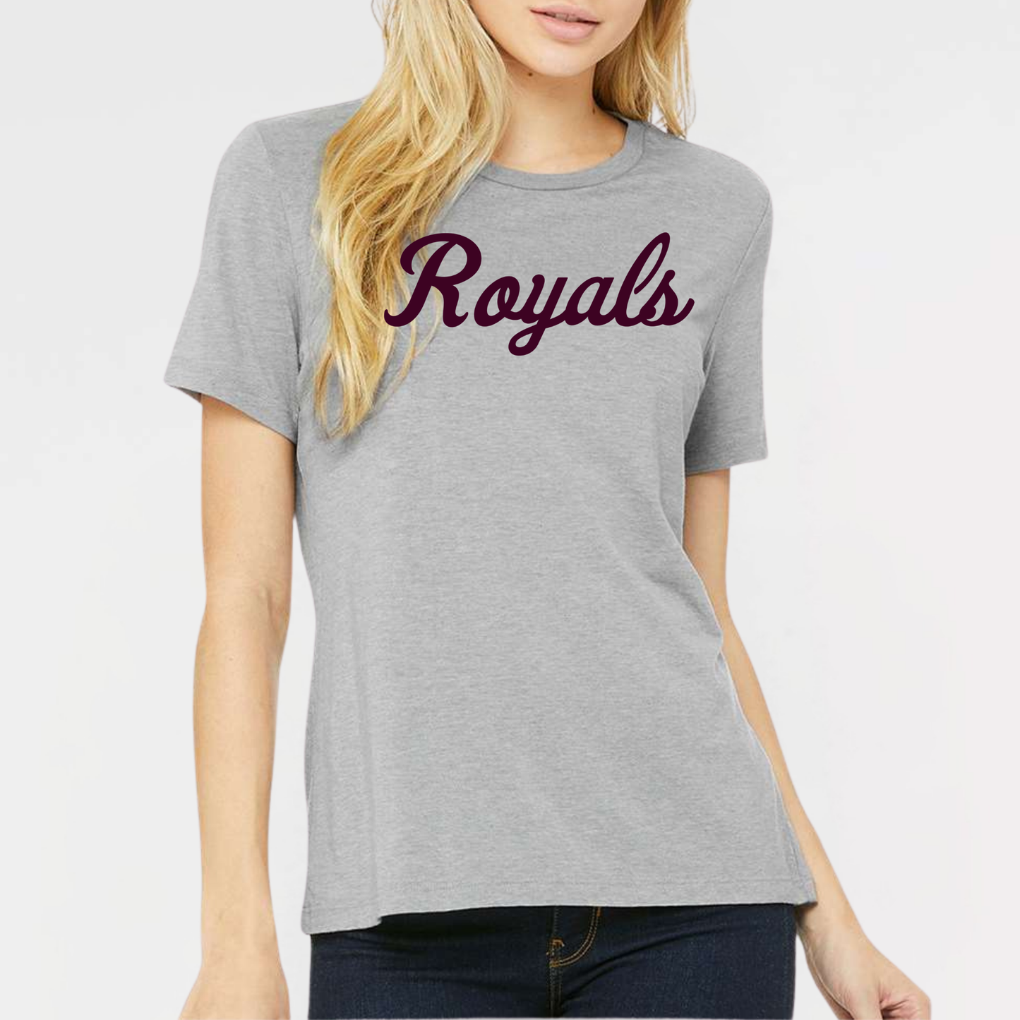 TCR: Royals Script, Women's Triblend Tee