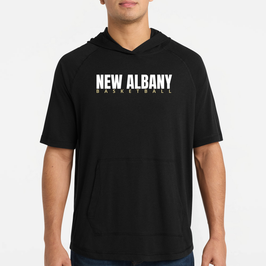 NAGTB: New Albany Basketball, Triblend Tech Hoodie