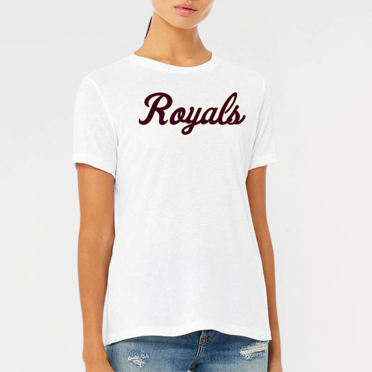 TCR: Royals Script, Women's Triblend Tee