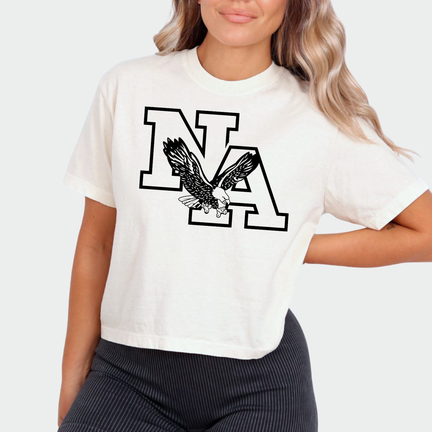 The James: Women's Cropped Crew T-Shirt