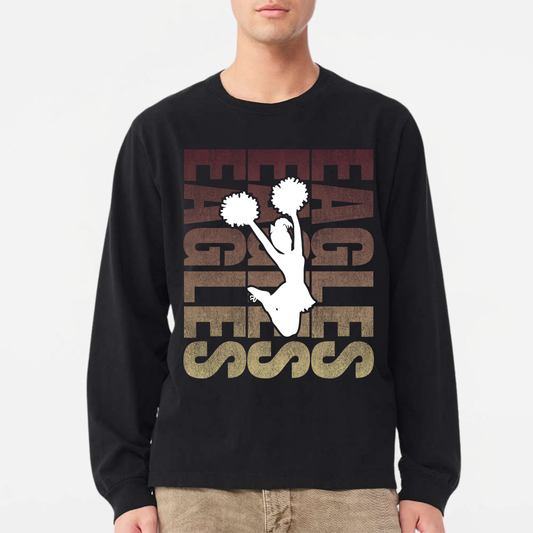 NAYCheer: Garment-Dyed Long Sleeve Tee