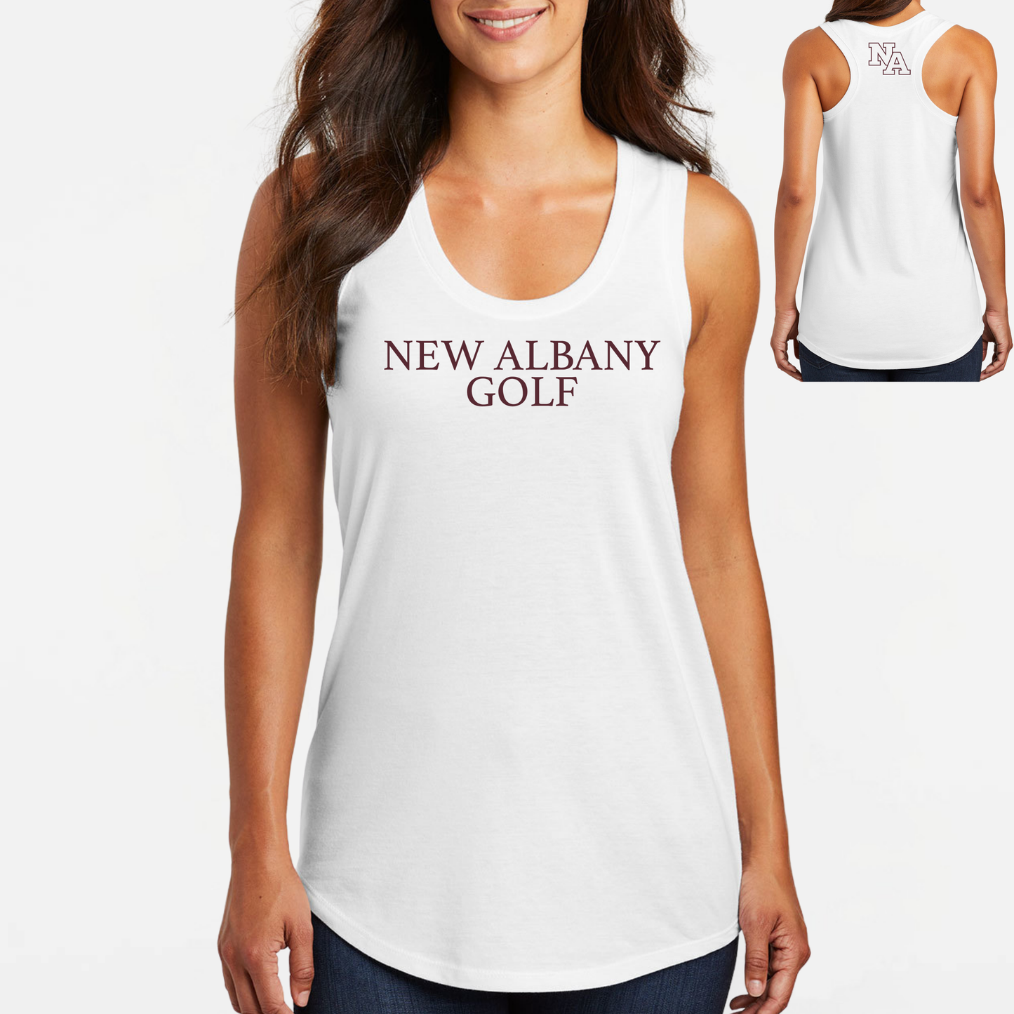 NAGolf: Women's Racerback Tank Top