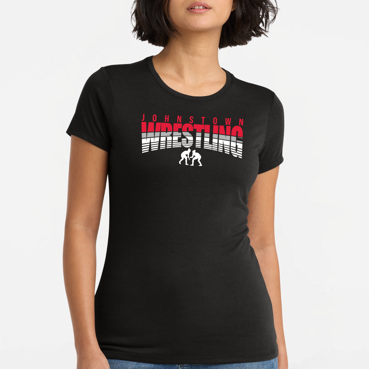 JYAA: Johnstown Wrestling Women's Triblend Short Sleeve T-Shirt