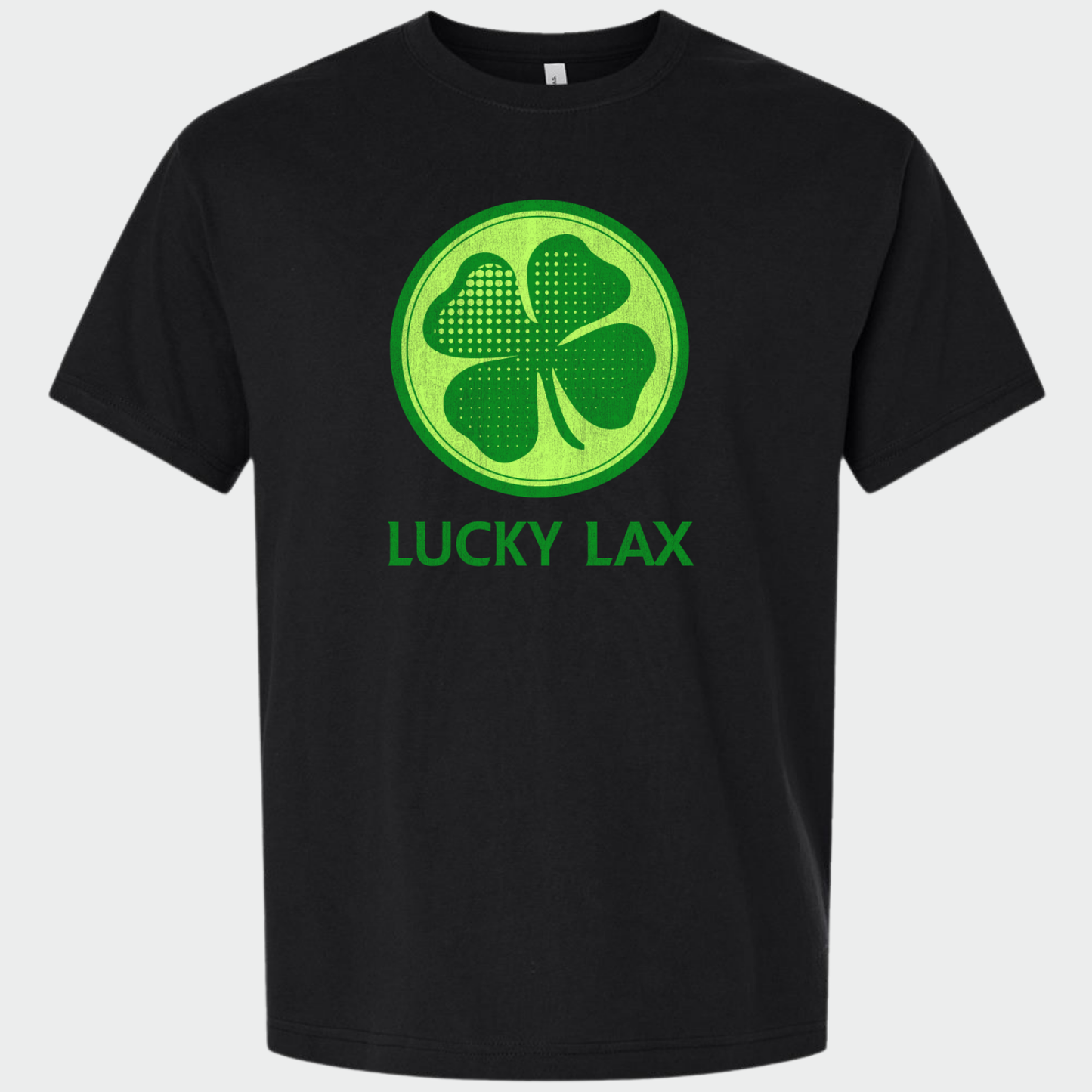 LuckyLax: *distressed graphic* 6oz Heavyweight T-Shirt