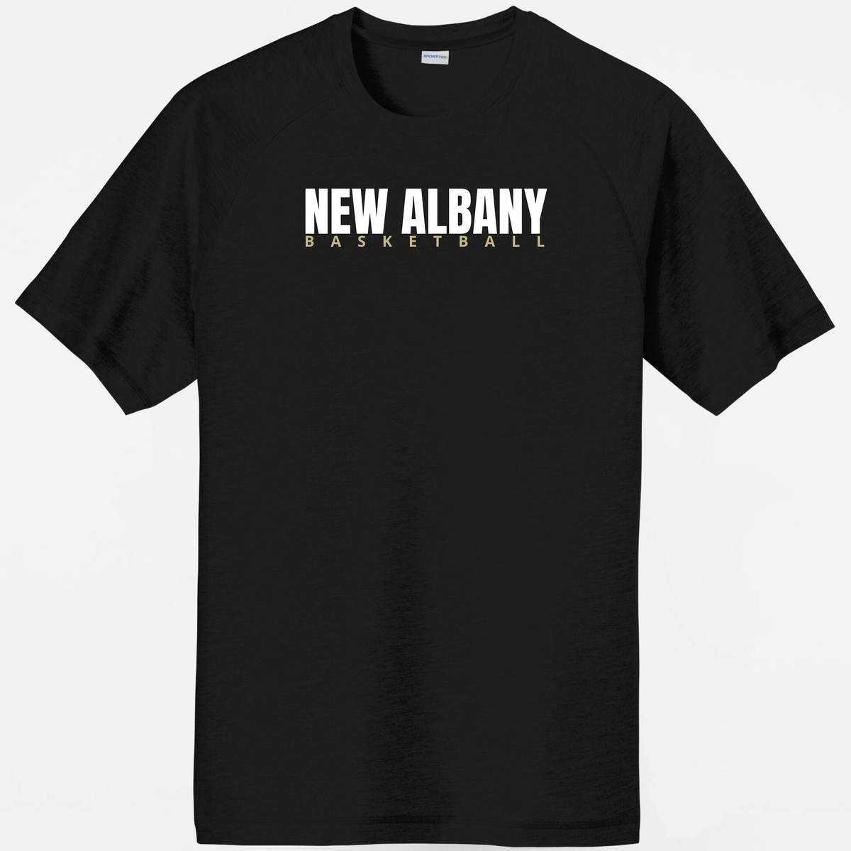 NAGTB: New Albany Basketball, Triblend Tech Tee