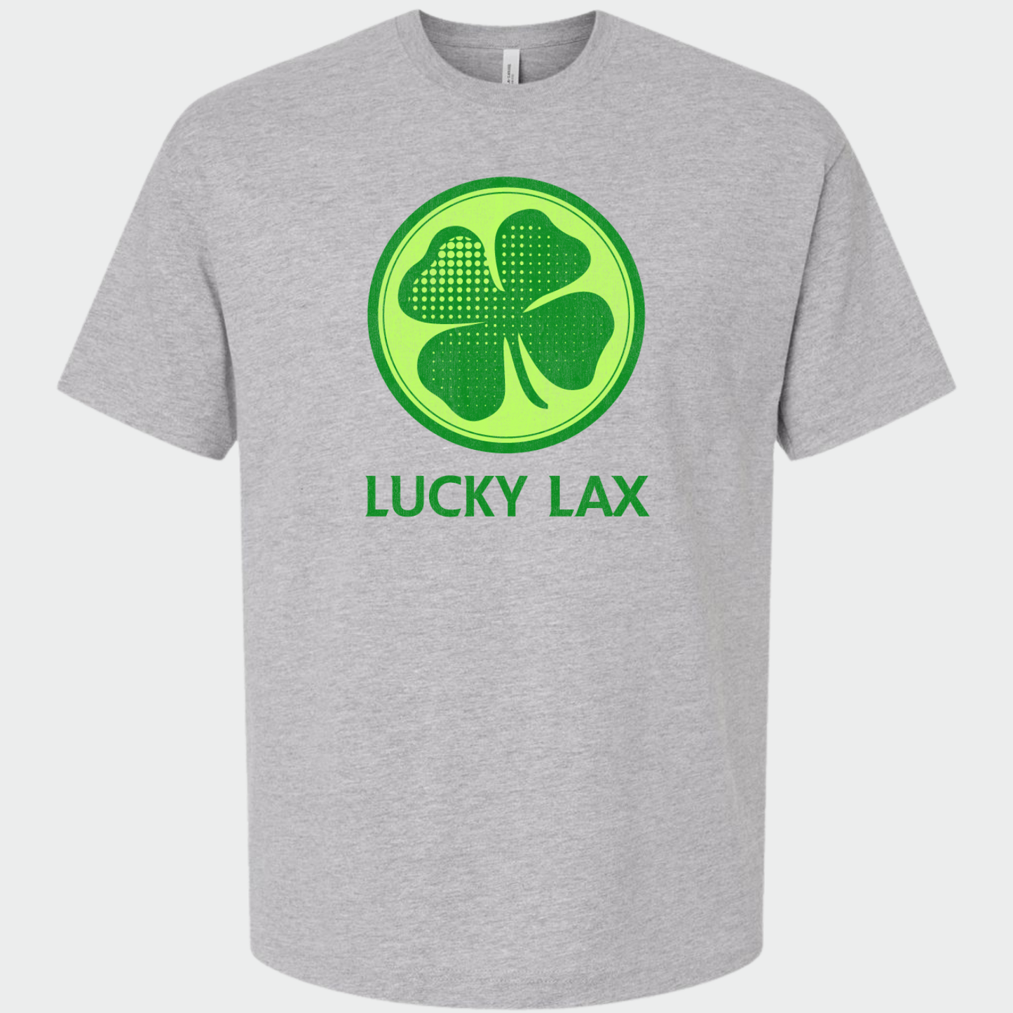 LuckyLax: *distressed graphic* 6oz Heavyweight T-Shirt