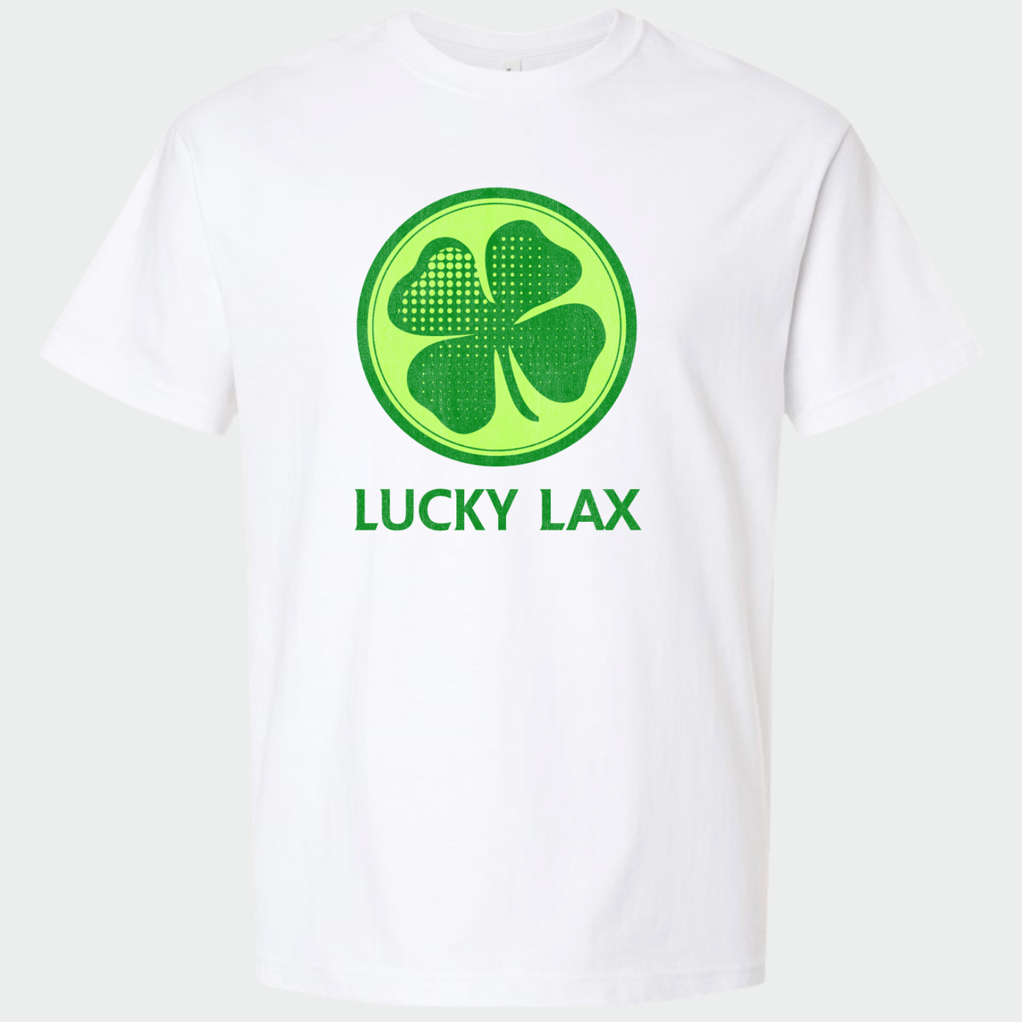 LuckyLax: *distressed graphic* 6oz Heavyweight T-Shirt