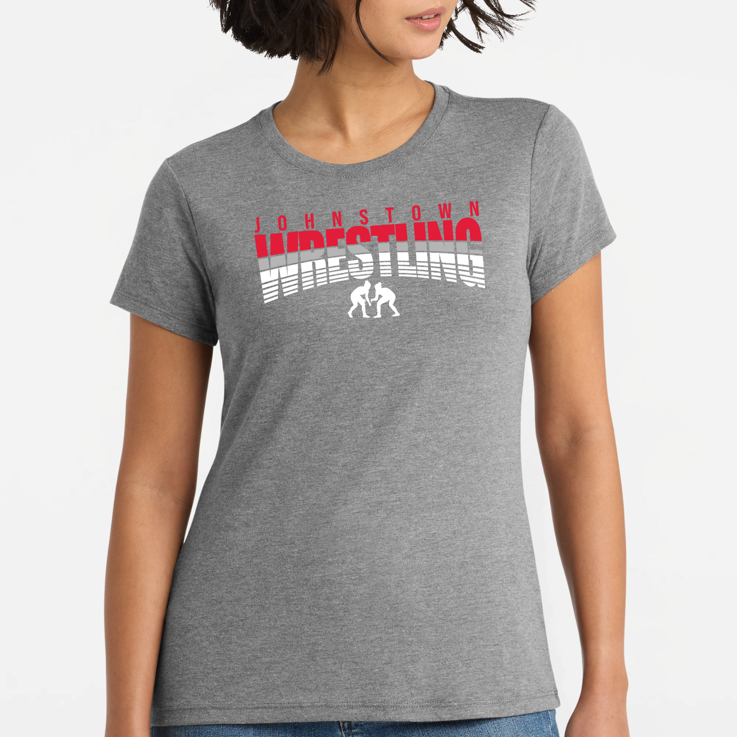 JYAA: Johnstown Wrestling Women's Triblend Short Sleeve T-Shirt