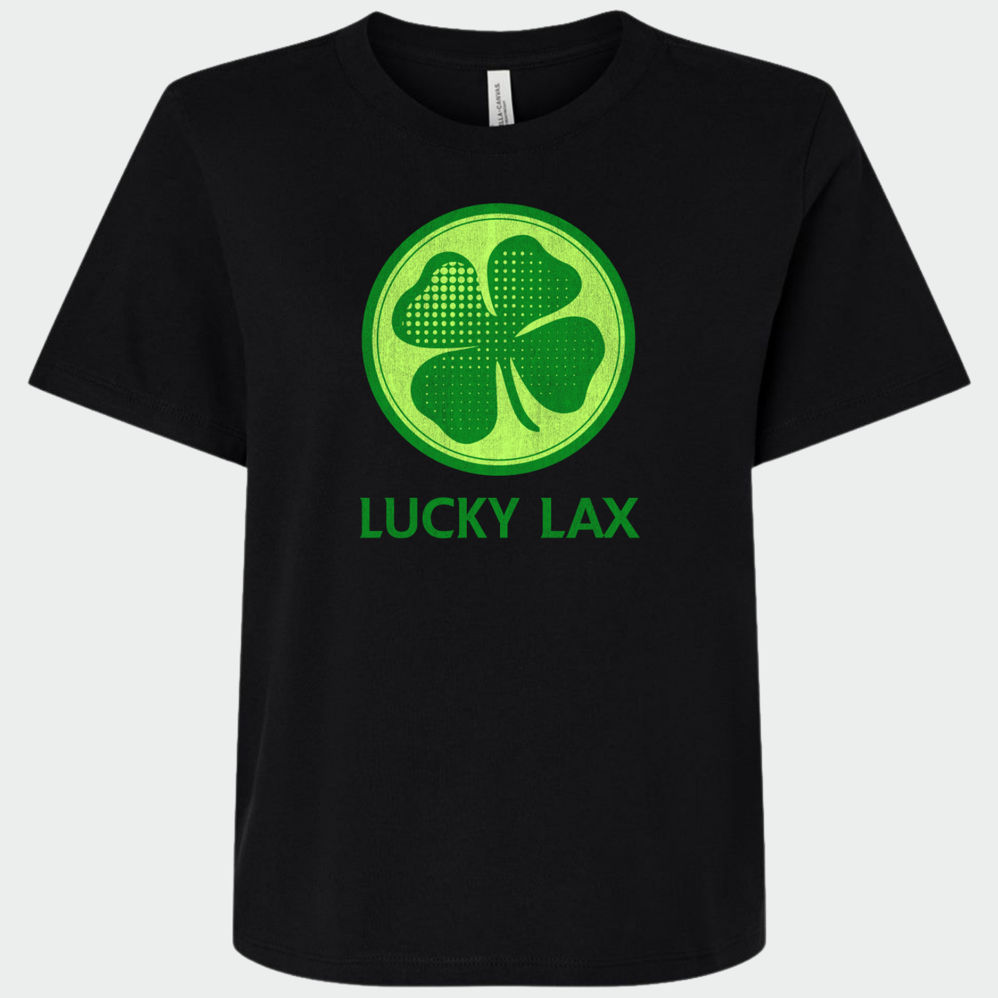 LuckyLax: *distressed graphic* Women's 6oz Heavyweight T-Shirt