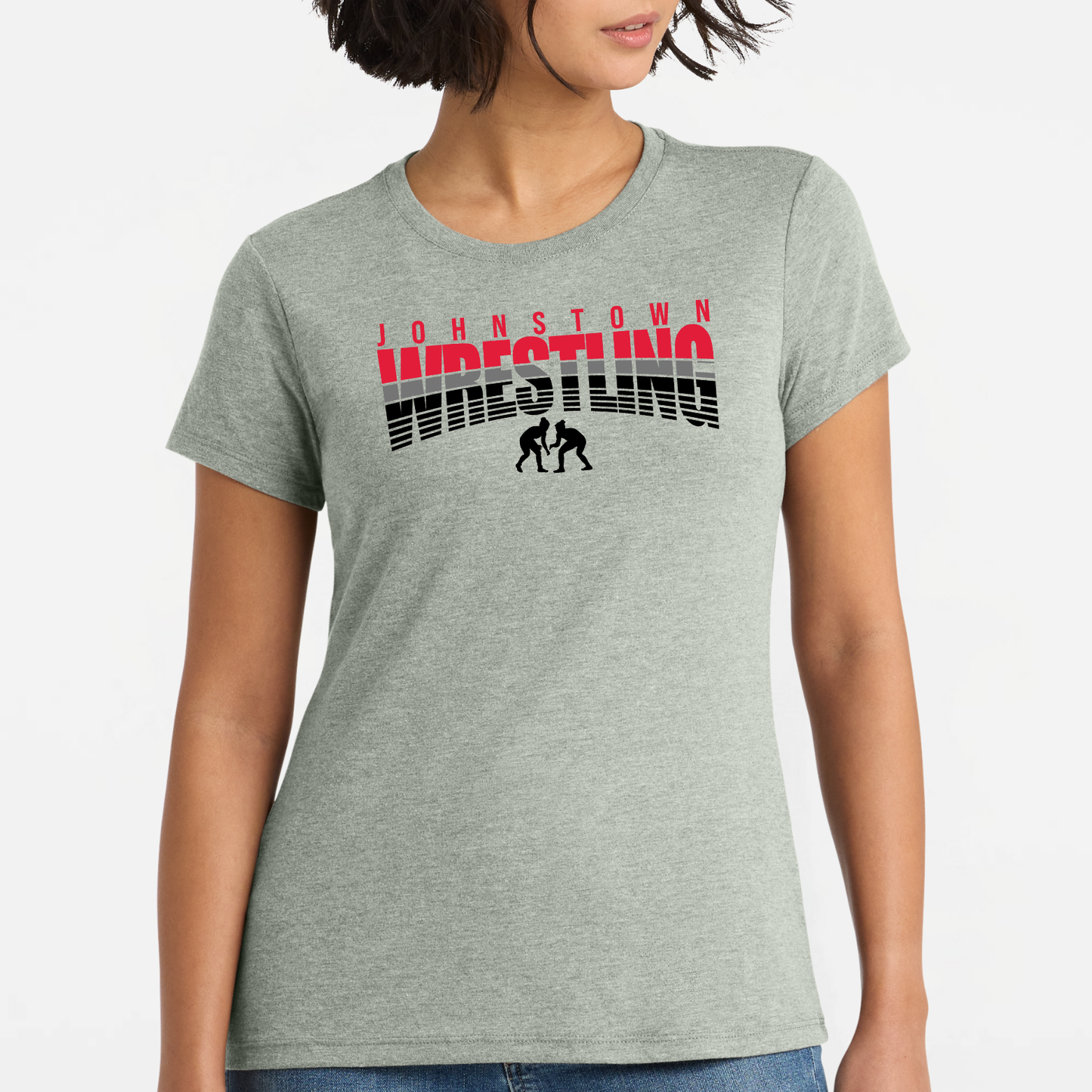 JYAA: Johnstown Wrestling Women's Triblend Short Sleeve T-Shirt