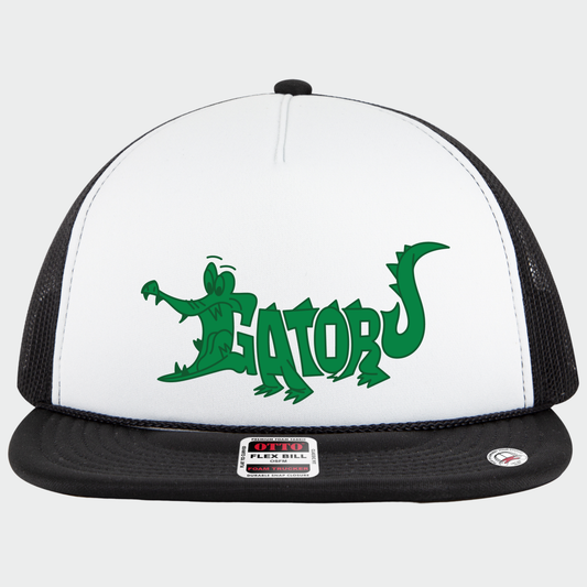 PTAC: Gators Retro Logo Flex-Bill Trucker Hat