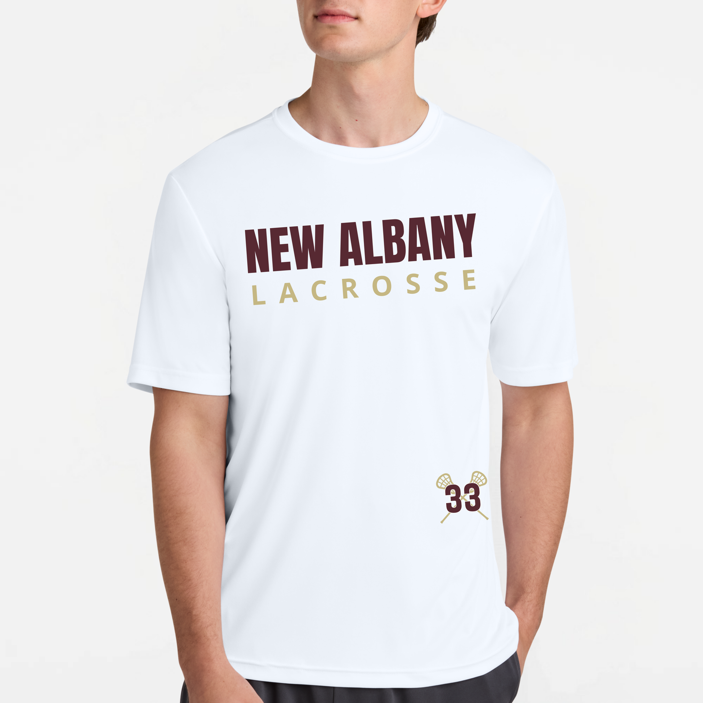NA Lacrosse: New Albany Sport-Tek Tee