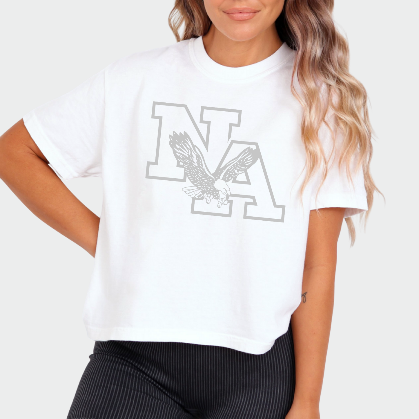 The James: Women's Cropped Crew T-Shirt