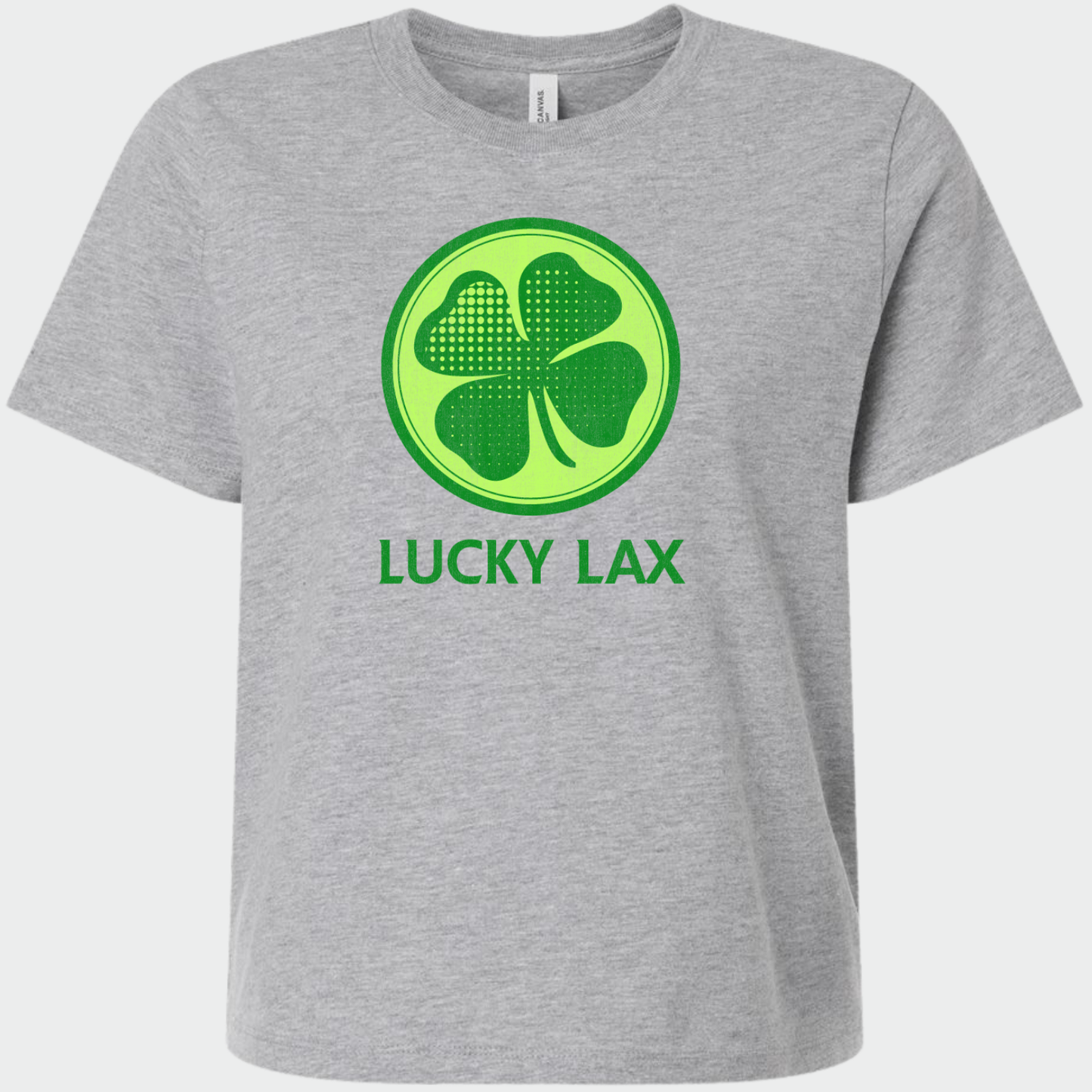 LuckyLax: *distressed graphic* Women's 6oz Heavyweight T-Shirt