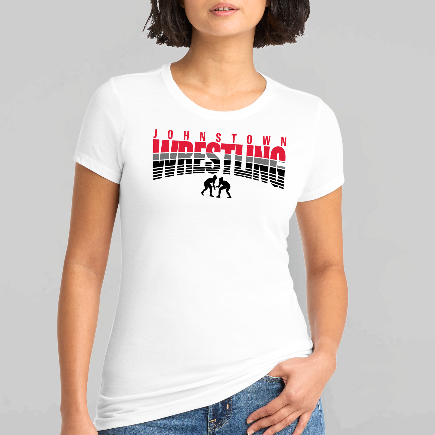 JYAA: Johnstown Wrestling Women's Triblend Short Sleeve T-Shirt