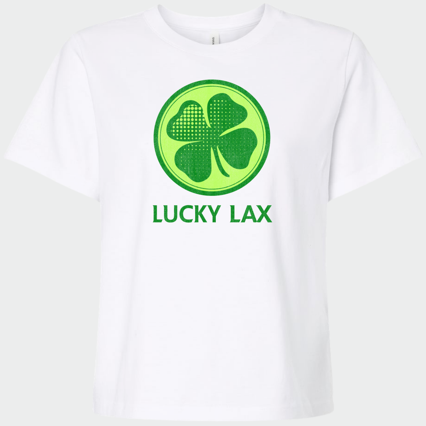 LuckyLax: *distressed graphic* Women's 6oz Heavyweight T-Shirt