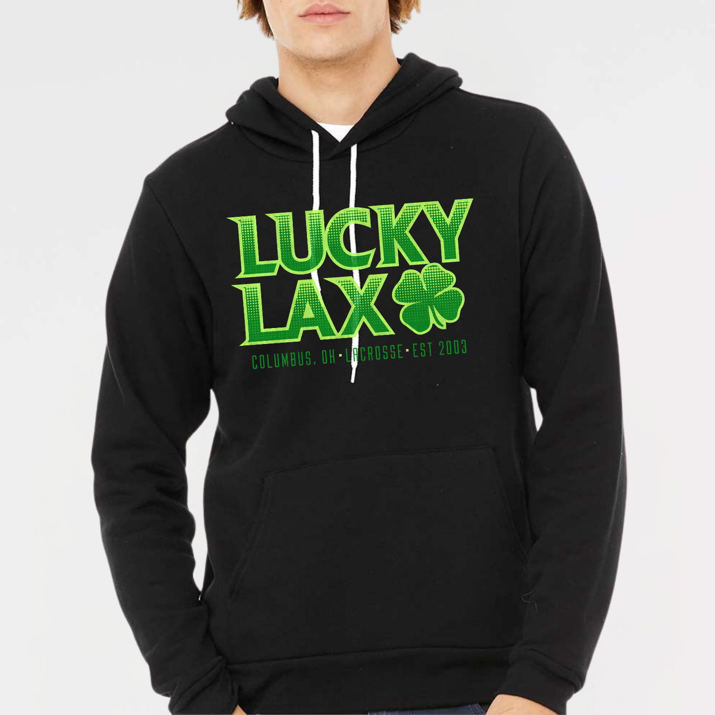 LuckyLax: Sponge Fleece Hooded Sweatshirt