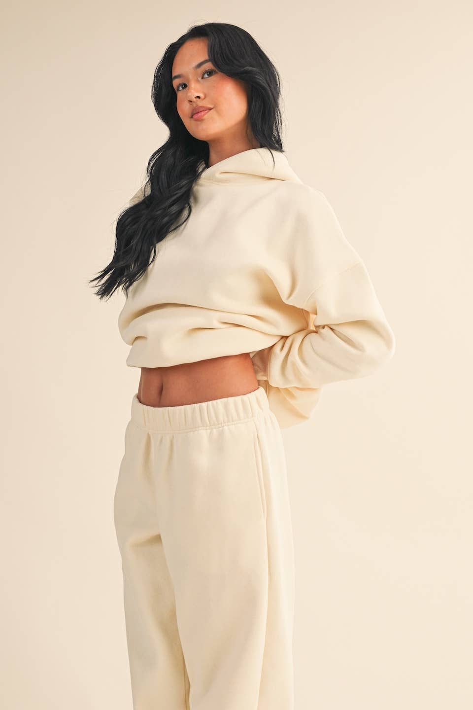 Cozy Fleece Oversized Pullover Hoodie