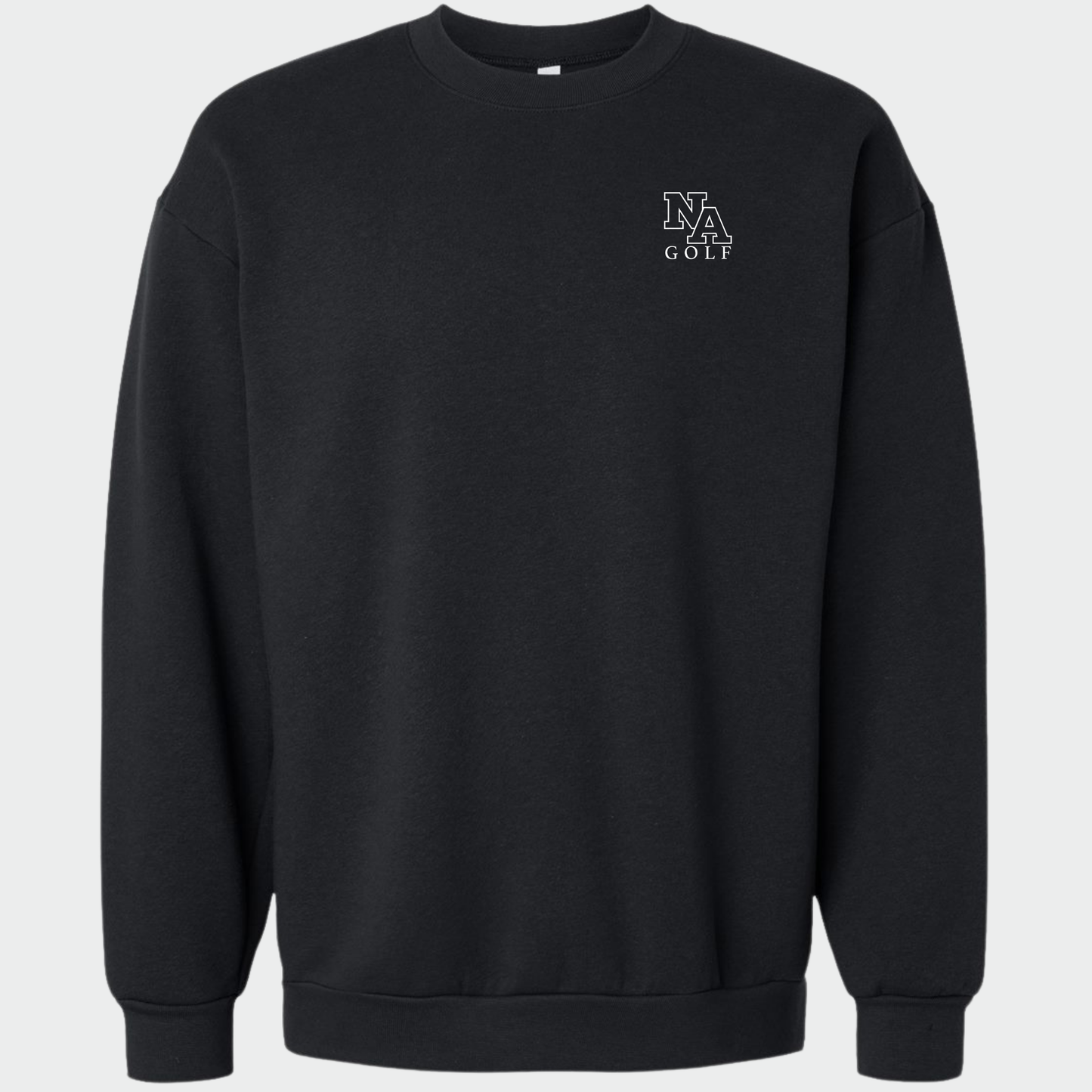 NAGolf: Embroidered, Reflex Fleece Crew Sweatshirt