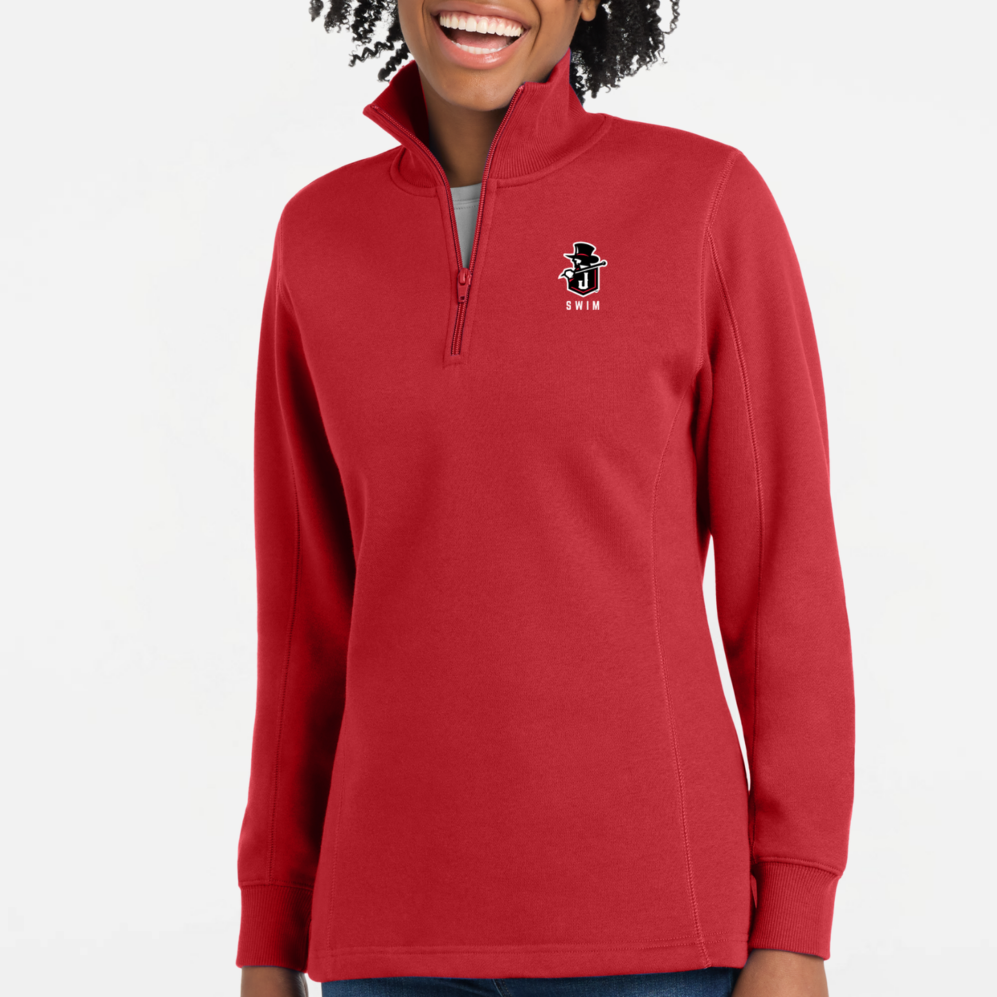 JS: Johnstown Swim Women's Quarter-Zip Sweatshirt