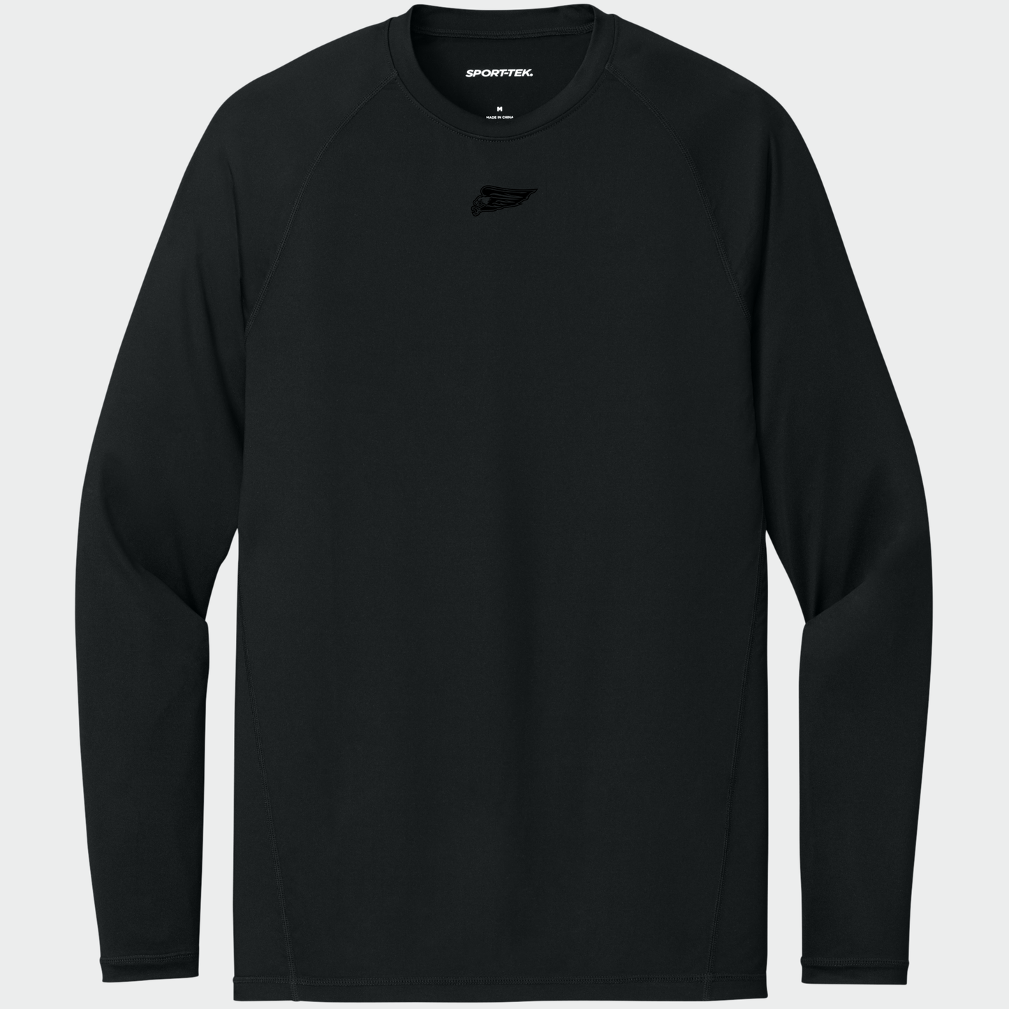 NAGS: Monochrome Eagle, Long Sleeve Compression Tee