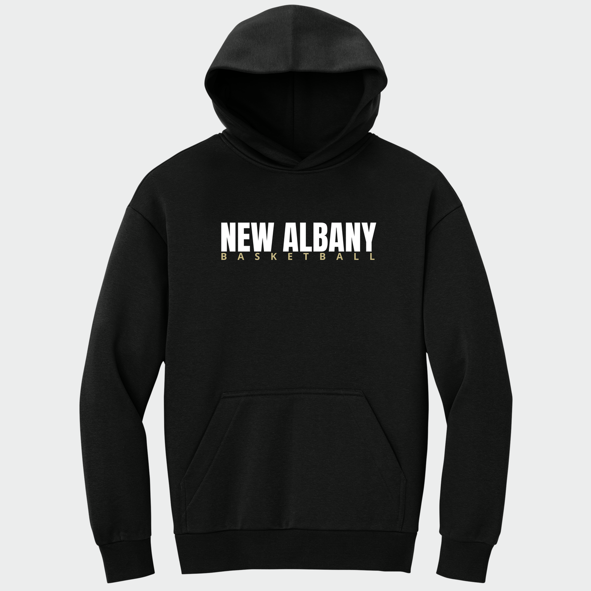 NAGTB: New Albany Basketball, Heavyweight Hooded Sweatshirt