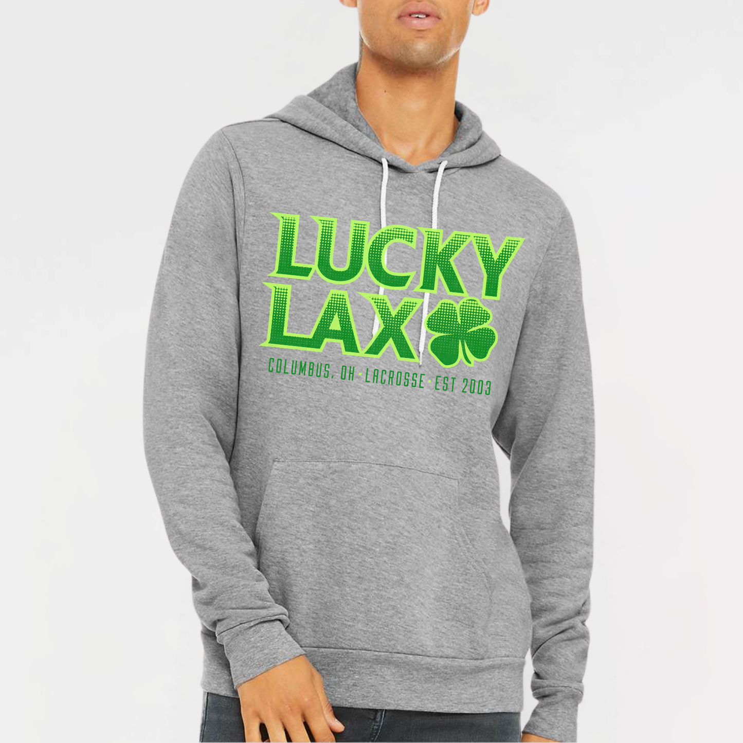 LuckyLax: Sponge Fleece Hooded Sweatshirt